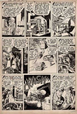 Jerry Robinson | Crime Can’t Win #11 Pg.6 - D.O.a. | Graphic Collectibles