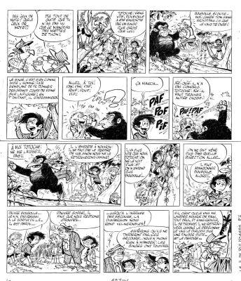 Tabary | TOTOCHE, Planche originale 29 Le Grand Voyage par Jean Tabary | Galerie Napoléon