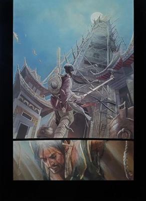 Civiello Emmanuel | Planche originale 168 de La Dynastie des dragons Tome 3 - La prison des ames | Galerie Napoléon