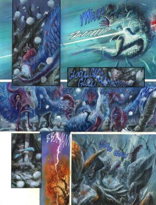 Civiello Emmanuel | Planche originale 9 de Rayons pour Sidar Tome 2 | Galerie Napoléon