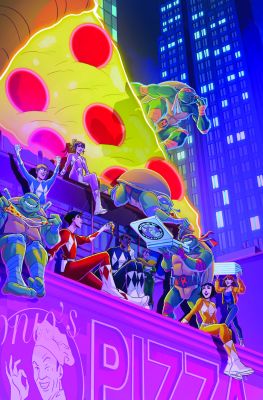 Sweeney Boo | Mighty Morphin Power Rangers/Tmnt II #01 Cover Issue 01 Page Cover | Comic Art House