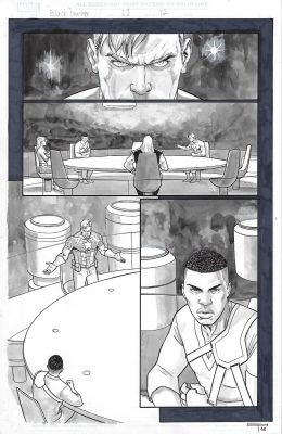 German Peralta | Black Panther Issue 11 Page 12 | Splash Page