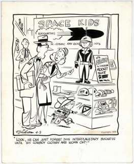 43: Ketcham Dennis the Menace daily 4/5/52 comic art