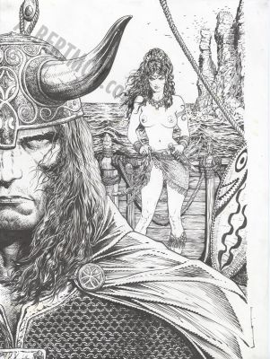 Liam Sharp | Conan Portfolio- Queen of the Black Coast | Albert Moy