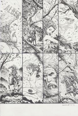 Liam Sharp | Savage Sword of Conan Issue 8 Page 57 | Albert Moy