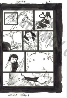 Chris Wisnia, Sam Kieth | Ojo Issue 5 Page 10 | Albert Moy