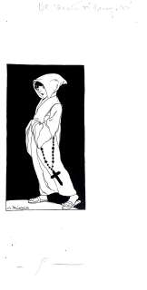 Giuseppe Rivolo | Original illustration cm. 14x26. Ink. Signed. Mint. Code 1786. | Segni e Disegni