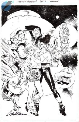 Stuart Immonen | Star-Crossed Issue 1 Page Cover | Felix Comic Art