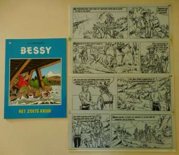 Studio Vandersteen - Bessy - album met originele pagina (p.20) - Het zoete kruid (2011) | Catawiki