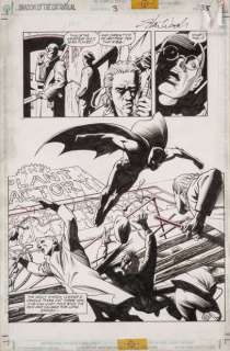 Brian Apthorp (Né En 1955) & Stan Woch (Né En 1959) | "Batman: Shadow of the Bat Annual (1993-) #3, page 35" | Millon