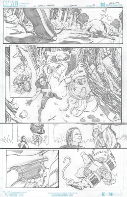Matt Gaudio | Wolverine Omega Red Page 02 | Splash Page