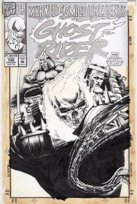 Fred Harper | Marvel Comics Presents 140 Cover | Panel Page Art