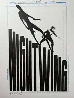 Jorge Fornés | Nightwing #128 Cover | Black Diamond