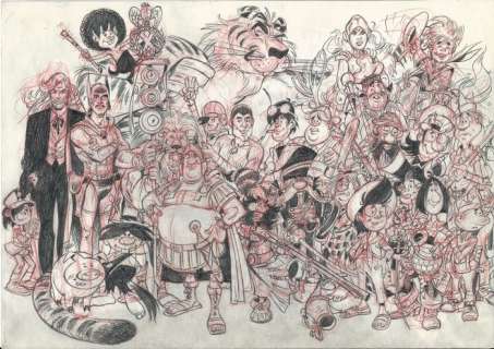 Cimpellin, Leone - original illustration "I Miei Personaggi" | Catawiki