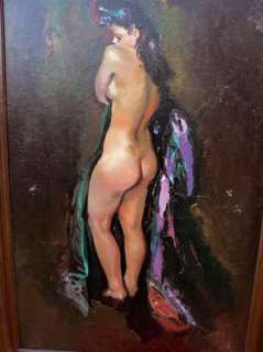 Pierre-Laurent BRENOT . Â« Isa Â». Huile sur panneau. Format 90 x 60 cm | Tessier Sarrou