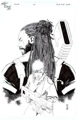 Matteo Della Fonte | Bishop #4 Issue 4 Page Cover | Next Comic Art