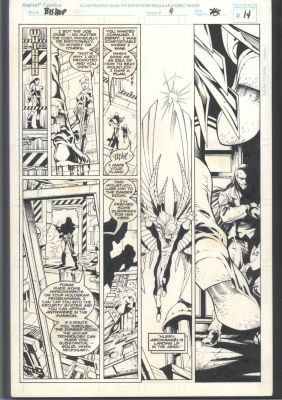 Carlos Pacheco Cam Smith | Pacheko + Cam Smith X-Men Art - Outstanding Artistry Issue Bishop # 4 Page 14 | Koch Comic Art
