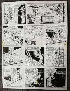 Remacle, Marcel - Planche originale (p.37) - Le vieux Nick et barbe Noire - La prise de Canapêche - (1972) | Catawiki