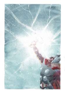 THOR - Original Drawing - Fran Mariscal 