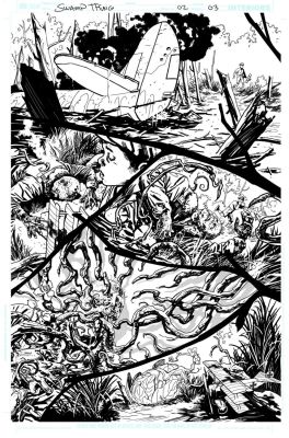 Yanick Paquette (Digital) | Swamp Thing #02 Page 03 Issue 02 Page 03 | Comic Art House