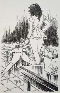 Géron, Jacques - Le fouet Dessin(s) original | Catawiki