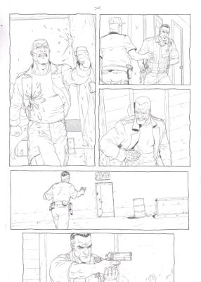 Jacen Burrows – 303 issue 5p5 – Garth Ennis | Berserker Art