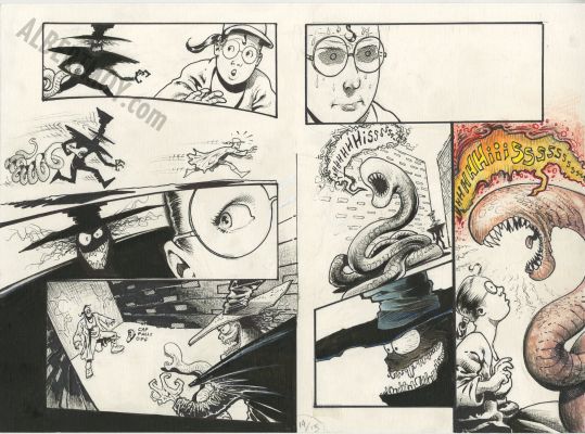 Sam Kieth | Eleanor And the Egret Issue 1 Page 14 And 15 | Albert Moy