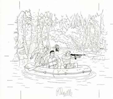 Philippe Chapelle - lot 301 - Harry Dickson, dessin original Ã  l‘encre de chine.…