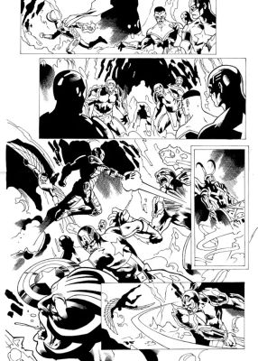 Wellington Alves – Avengers Assemble 2p7 – Captain America Ironman Loki Falcon | Berserker Art
