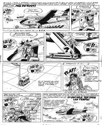 Tabary | Planche originale d’actualité dessinée, publié dans Pilote n°682 | Galerie Napoléon