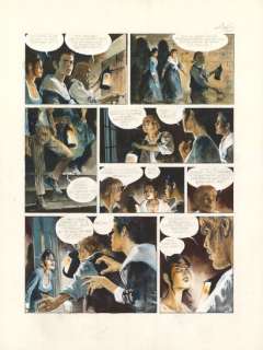 René Follet (1931-2020)... | * Terreur 1 Technique mixte sur papier pour la planche... | Tessier Sarrou