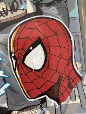 Daniel Sampere | Superman/Spider-man #1 Remarked Daniel Sampere. | Black Diamond