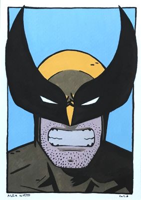 Alex Nieto | Pin-Up Wolverine | The Green Room