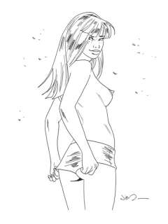 Jim (Terrasson, Thierry) - Originele tekening - Marie - Een nacht in Rome - (2016) | Catawiki