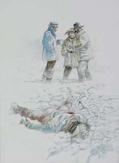 Hermann (Huppen, Herman Huppen 1938) | Couverture originale "On a tué Wild Bill", 1999,… | Stanley’s Auction