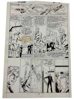 Kickers Inc. Marvel Original Storyboard Production Comic Art | Los Angeles Estate Auction