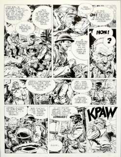 Wilson, Colin (1949) Thunderhawks,... | WILSON, Colin (1949) Thunderhawks, planche 8. Encre... | Coutau Bégarie