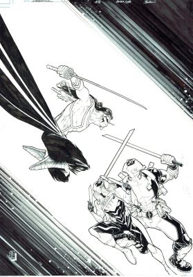 Deadpool #13 variant cover | Black Diamond