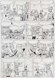 Di Sano/Blagues Coquines. Planche originale d’un gag n°10… | Dagoty