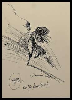 Cromwell - dessin sur papier libre dimension 20,5 x 27 cm au… | Arthema Auction