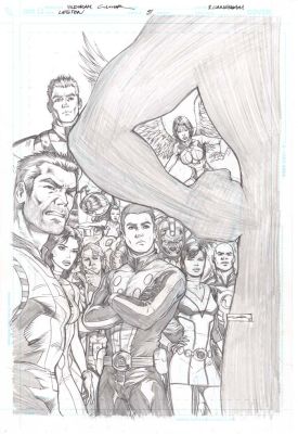 Yildiray Cinar - Legion of Super-Heroes #8 Cover