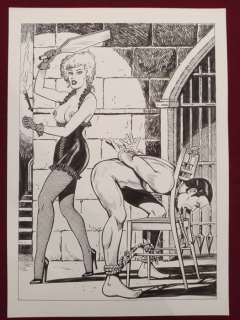 Birago Balzano - original illustr. "La punizione" | Catawiki