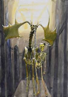 De Pins, Arthur (197... | 17. DE PINS, Arthur (né en 1977) Megalocéros. Illustration... | Coutau Bégarie