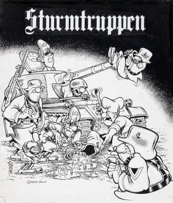 Clod (Claudio Onesti) | Lot 225 - Sturmtruppen: Risiken? | Finarte