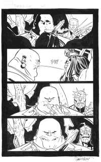Goran Parlov | MU VS THE PUNISHER #4 pg 06 | Goricki Art