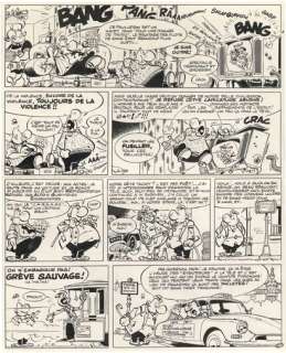 Greg (1931-1999) | * Achille Talon au pouvoir Encre de Chine sur papier... | Tessier Sarrou