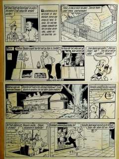 Suske en Wiske - Originele pagina (p.8) - De wolkeneters  - (1961) | Catawiki