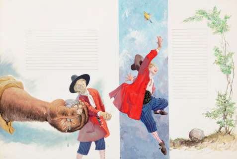 Maraja Libico - "Sette in un colpo (Brave Little Tailor)", 1966 | Urania Casa d’Aste