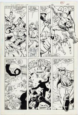 Paris Cullins, Bruce Patterson | Blue Beetle (1986) #5 Page 21 By Paris Cullins And Bruce Patterson | ComicArtFans Classifieds