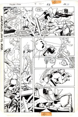 Brent Anderson, Bob Wiacek | Power Pack Issue 9, Page 17 1985 | ComicArtFans Classifieds